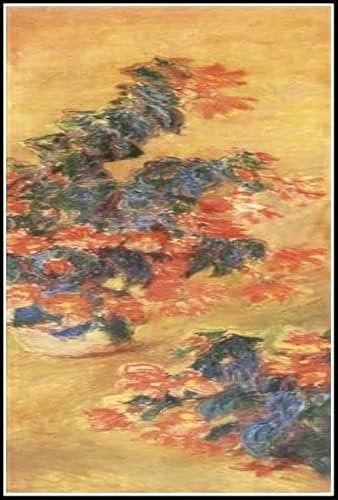 Rote Azaleen in einem Topf, Gemälde von Claude Monet DIY 5D-Diamant-Malerei-Set, DIY Kunsthandwerk für Zuhause, Wanddekoration, Geburtstagsgeschenke