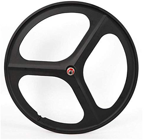 Fahrrad-Laufrad, 700C Fixed-Gear-Laufräder, 26-Zoll-MTB-Fahrrad-Mag-Laufradsatz, 3-Speichen-Felge, Single-Speed-Vorderrad-Hinten-Fixie-Fahrradräder, Schienenrad, Drahtreifen-Fahrradrad, (vorne und hin