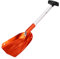 Pala para Nieve, Aleación de Aluminio, Pala para Nieve Ligera, Raspador de Hielo, Pala para Hielo, Quitanieves, Empujador de Nieve, Pala Empujadora Universal para Entrada, Casa,