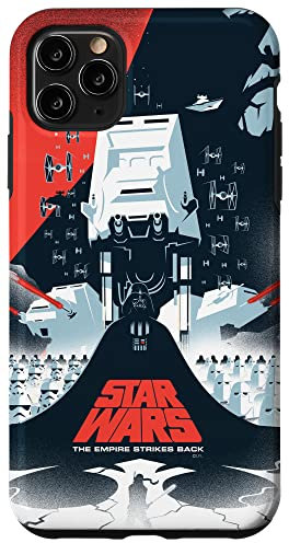 iPhone 11 Pro Max Star Wars The Empire Strikes Back Illustrated Movie Poster Case