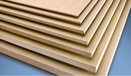 MDF Board Furniture Panel, MDF 15mm Thickness, Choose Your Panel Size Versatile Alternative to Cut To Size Crafts Hobby Sheets (2, 610mm x 610mm, 2 ft x 2 ft)