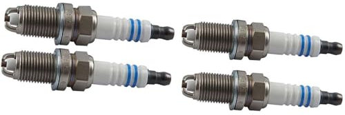 ROBUST 4x Zündkerzen für Audi A3 A4 A6 Bmw E30 E36 E39 Z3 Chevrolet Astra Corsa Zafira Dacia Logan Sandero Seat Ibiza Leon Skoda Octavia Superb VW Caddy Golf Jetta Transporter Passat Polo 0242235668