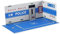 Courtieyeardceastea Modèle de diorama de garage de voiture 1:24 - Décoration pour micro paysage de diorama - Bleu - Espace de stationnement 1:24