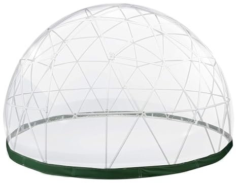 MFYDPP 3,6 M Großes Kuppelhaus Für Den Garten, Blasen-iglu-Zelt Für 6–8 Personen Im Freien, 3,6 M Großes Kuppelhaus-campingzelt, Wasserdicht Für Terrasse Und Essbereiche