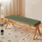 Lsjoaw Bankkissen 90X40X3CM Bankauflage/Sitzpolster Sitzkissen Bankpolster Sitzkissen für Outdoor/Innen Gartenbank Schaukel Terrasse Bank Drinnen Sitz Grün