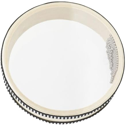 Wave Bead Drum Vielseitiges doppelseitiges Meeresklanginstrument, Meeresklanginstrument | Robuste Wellen-Regen-Klangtrommel aus Hartholz für Meditation und Entspannung
