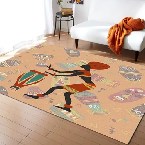 Fußmatte Teppich Schlafzimmer 3D Jazz-Trommelmusikinstrumentdekoration Rugs Kinder Spiel Krabbelmatte Moderne Wohnzimmer Teppich Für Küche Flur Esszimmer Eingangsbereich 80 X 120 cm / 31.5 X -4.42973