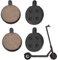 VZU 2 Paare Bremsbeläge für Xiaomi E-Scooter Pro/Pro 2/M365/1S, Bremsbeläge Fahrrad Scheibenbremse, Bremsklötze für Xiaomi Electric Scooter, 22,9x18,5x4mm