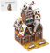 ControlCraze Weihnachten Haus Modular, Winterdorf Klemmbausteine Bausteine Winter Dorf Pastry Shop Modular, Haus Konstruktions Weihnachten 2024 Geschenke Dekoration für Erwachsene, 1904 Teile