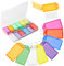 36 Pièces Porte Clés Porte Clef en Plastique de 5 cm，Étiquettes en Papier Vierge Lignées Couvercles Transparents，Pour Identificateur de Clé de Porte, Valise, Hôtel, Animal de Compagnie