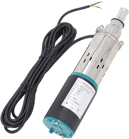 12 V Tiefe Brunnenpumpe, aus Edelstahl Tauchwasserpumpen für die Industrielle Bewässerung in der Industriellen Bewässerung, Deep Water Reservoir 30 M Kopf 1,2 M³/h Flussrate