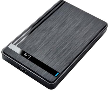 Joselin Boîtier de Disque Dur Externe Portable pour SSD HDD 2.5 Pouces, USB 3.0 vers pour Ordinateurs Portables et de Bureau