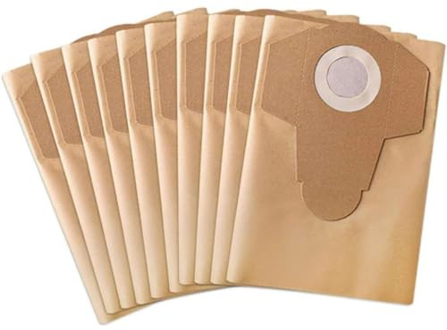 NJIRGOXS Sacs D'aspirateur Compatibles avec Les Aspirateurs Eau Et Poussière Einhell 20 L/15 L/30 L, TC-VC 1820 S, Te-VC 2340 SA, INOX 1250S.(10PCS)
