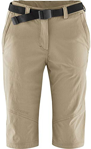 Maier Sports Lawa, Kurze Damen Wanderhose, Wasserabweisende Bermuda für Trekking und Hiking, PFC-frei, mSTRETCH pro 4 & Dryprotec