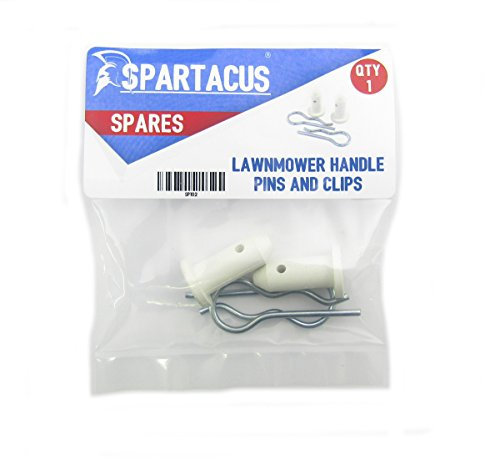 Spartacus Handle Pins & Clips Fits Most Flymo Hover & Wheeled Lawn Mowers Lawnmowers