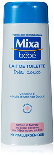 Mixa Bébé Lait de Toilette Très Doux, 250 ml