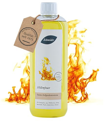 Saunabedarf Schneider - Aufgusskonzentrat, Saunaaufguss Höllenfeuer 1000ml