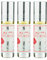 LOT DE 3 MUSCS PARFUMS RED ROSE DE AL REHAB - 6ML NOTES: Rose, Vanille, Floral