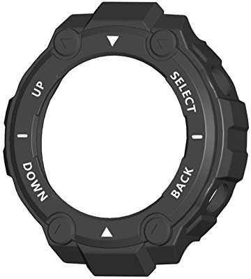 Hülle Ersatz fürHuami Amazfit T-Rex Case Watch Schutzhülle Schutzfolie, TPU Gehäuse Displayschutzfolie Stoßfeste Abdeckung Displayschutz Schutz Schutzhülle Shell Protector (Weiß)