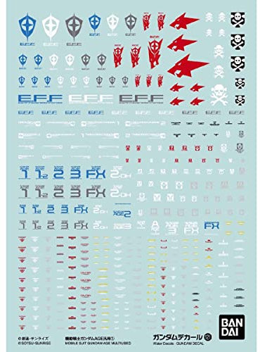 Bandai Hobby - GD-121 Gundam Age MS Multi-Use 1, Bandai Spirits Water-Slide Decals