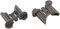 Aspares Rail End Cap for BLOMBERG Dishwasher Basket (Set of 2 Pieces)