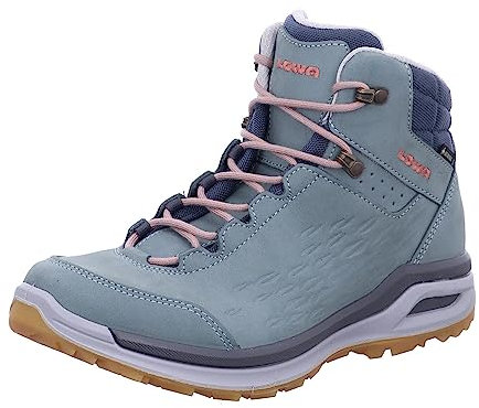 LOWA W Locarno GTX Qc Blau - Gore-Tex Wasserdichter vielseitiger Damen Gore-Tex Multifunktionsschuh, Größe EU 42 - FA