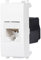 FANTON 23700-39 Presa dati RJ45 UTP 180° cat.5e crimpaggio senza utensile con adattatore per placche e supporti VIMAR PLANA