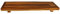 EcoDecors, 86,4 cm, Teakholz, Badewannentablett, Badewannentablett für Badewanne, Badewannentablett Holz, Badewannenablage für Badewanne, Badewannenbrett für Badewanne, Badewannenablage,