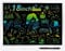 surekuo LCD Schreibtafel Kinder, 18 Zoll LCD Schreibtafel, Mit 2 Stiften und Verstellbarem Ständer, Ist EIN Pädagogisches Lernspielzeug für Kinder von 3-12 Jahren