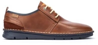 Pikolinos Zapatos Cordones en Cuero Rivas para Caballero Color Cuero