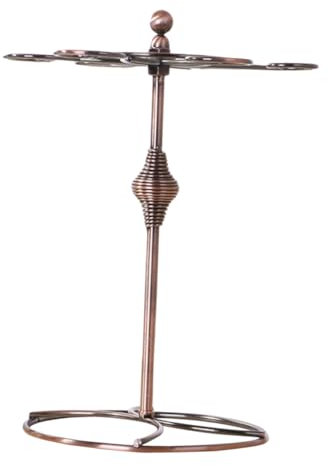 ABOOFAN High Weinglashalter Für Gläser Hänge-weinregal Retro Design Rotweinhalter Für Küche Wohnzimmer Bar Tischdekoration