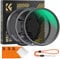 K&F Concept Nano X-Serie Filtersets 67mm Polfilter,UV Filter mit Objektivdeckel*2 und Reinigungstuch*3