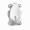 Frog Potty Training, Children's Toilet for Toddlers and Preschoolers, Suitable for Indoor and Outdoor Use (Crown Grey)