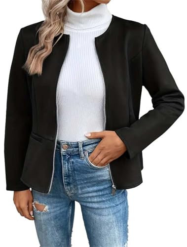 Veste en Similicuir Veste en Similicuir, Veste Véritable, Courte et Ajustée, Cuir Lisse et Doux Femme Veste Highway Élégante Veste Femme Hiver Chaud Chic Veste Femme Rose Pâle