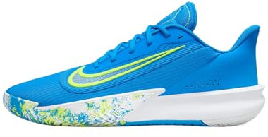 Nike Precision 7 Herren Basketballschuhe (FN4322-400, Photo Blue/Volt/White), Photo Blue/Volt/White, 48.5 EU