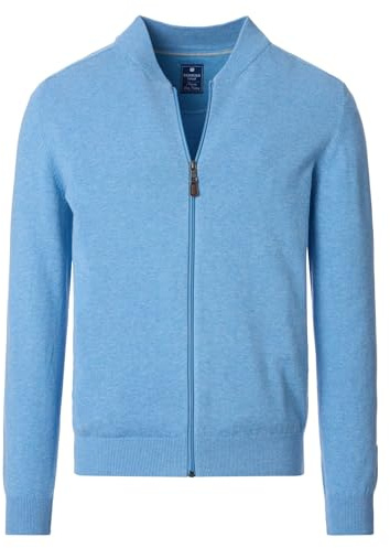 Redmond - Regular Fit - Herren Strickjacke (Art.Nr.: 685), Größe:M, Farbe:Hellblau (120)