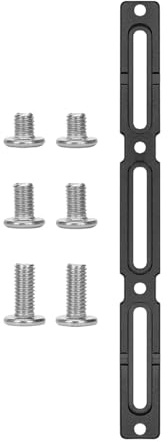 perfk Bike Bottle Cage Adapter with Screws Bottle Cage Adjuster for Road Bikes, Black 20.5cm