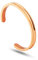 NewChiChi Bracelet de Manchette Rainuré en Acier Inoxydable Bracelet de Bijoux Poli pour Femme