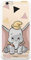 Funda para iPhone 6-6S Oficial de Dumbo Dumbo Silueta Transparente para Proteger tu móvil. Carcasa para Apple de Silicona Flexible con Licencia Oficial de Disney.