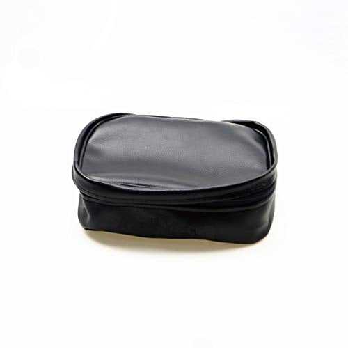 BHYShop Universal Dirt Bike Offroad PU Leder Werkzeugtasche Aufbewahrungswerkzeug Für Motorrad Honda Kawasaki Yamaha XR250 KLX250 DRZ 250 (Schwarz)