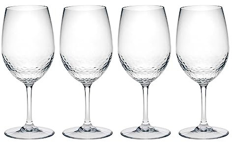 LeadingWare TRS-0762 Tritan Hammer Weinglas, 590 ml, 4 Stück