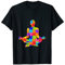 Yoga Meditation zen Relax Jigsaw Autism Puzzle T-Shirt