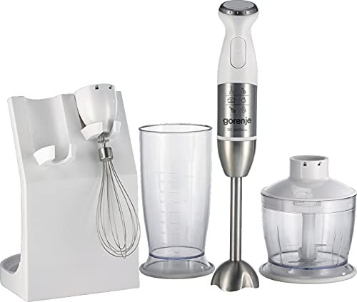 Gorenje HBC806QW Handmixer, 800 W, Edelstahl, Weiß