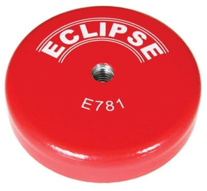 Eclipse Magnetics Ferrite Shallow Pot Magnet with Threaded Hole 50mm E780