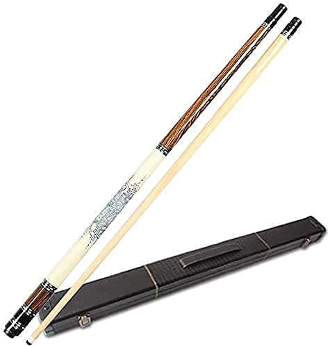 LIOYUHGTFY Billard Queue Pool Cue 58-Zoll-Ahorn-Pool-Queue mit 13 mm Queue-Spitzen 1/2 gegliederte Billard-Queue-Sticks Sehr schöner Griff Personalisierte Pool-Queue 1112
