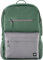 HP Unisex Campus Rucksack, Laptop Rucksack, 15,6 Zoll Laptop Fach, 17 Liter Fassungsvermögen, gepolsterte Schultergurte, Regenabweisend, zu 50% aus recycelten Materialien, 0,49 kg leicht, Grün/Grau