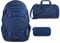 coocazoo MATE Schulrucksack-Set 3tlg inkl. Sporttasche und Schlamperbox (Blue Motion)