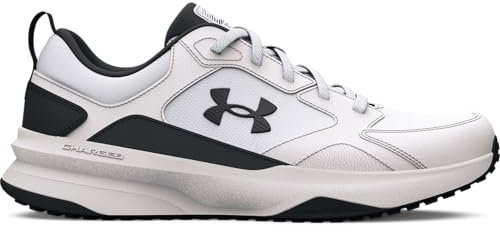 Under Armour UA Charged Edge, Scarpa da Allenamento Uomo, White/White/Black, 49.5 EU