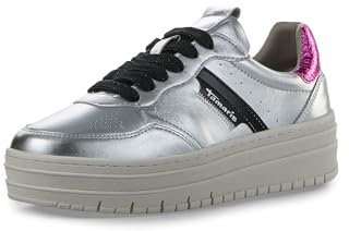 Tamaris Damen Schnürer - 1-23773-43 948 42 Silver Comb
