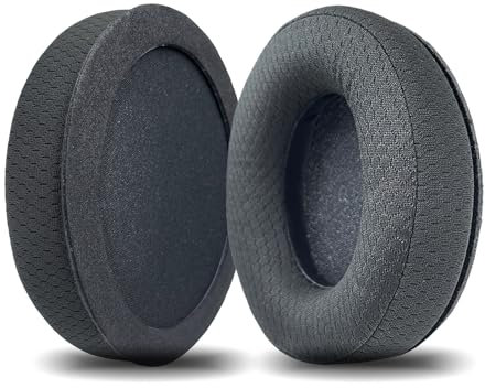 Nullmini Replacement Ear Pads Cushion for HyperX Cloud Revolver,Revolver S Headphones Earpads Earmuffs (mesh)
